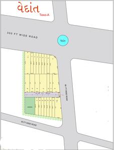Project Image of 1804.57 - 5067.86 Sq.ft Residential Plot Plot for buy in Hare Krishna Vedant Texo A