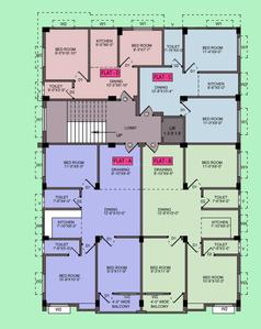Project Image of 640.0 - 982.0 Sq.ft 2 BHK Apartment for buy in Sagar Apartment