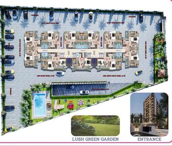 Project Image of 1182.0 - 1591.0 Sq.ft 2 BHK Apartment for buy in Maa Guru Kripa Heights