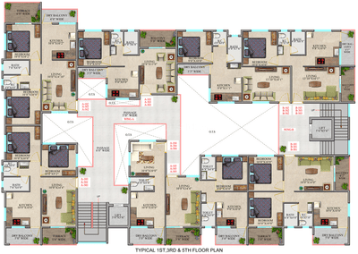 Project Image of 246.6 - 560.37 Sq.ft 1 RK Apartment for buy in Lele Sumanshilp Residency