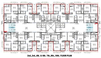 Project Image of 420.01 - 727.1 Sq.ft 2 BHK Apartment for buy in Maruti Kanha Heights 2