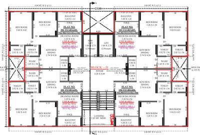 Project Image of 636.69 - 849.49 Sq.ft 2 BHK Apartment for buy in Presha The Front
