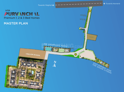 Project Image of 890 Sq.ft 2 BHK Apartment / Flat for sale in Kesnand for Rs. 4600000
