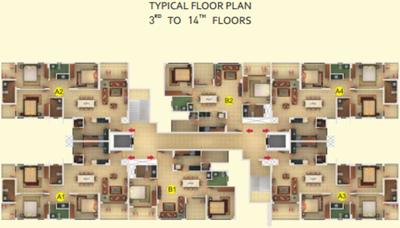 Project Image of 1278.0 - 3430.0 Sq.ft 2 BHK Apartment for buy in Manjooran Springs