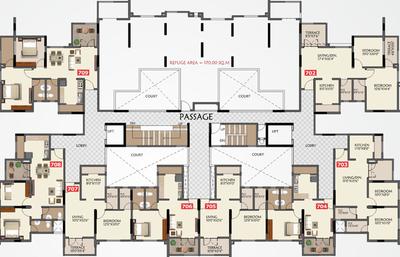 Project Image of 606.0 - 1492.0 Sq.ft 1 BHK Apartment for buy in Royal Sai Fortune