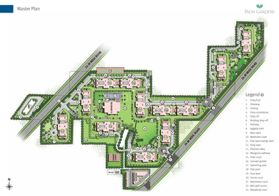 Project Image of 1720 Sq.ft 3 BHK Apartment / Flat for sale in Sector 83 for Rs. 20500000