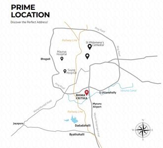 Project Image of 0.0 - 1200.0 Sq.ft Residential Plot Plot for buy in Bhima Krithika Lake View