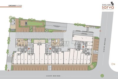 Project Image of 779.74 - 789.86 Sq.ft 3 BHK Apartment for buy in Sheladia Sarva