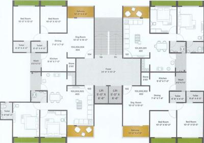 Project Image of 606.0 - 811.0 Sq.ft 2 BHK Apartment for buy in Sai Krishna Icon