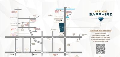 Project Image of 629.0 - 846.0 Sq.ft 2 BHK Apartment for buy in Hariom Sapphire