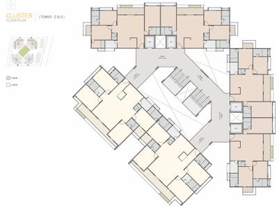 Project Image of 1443.0 - 2056.0 Sq.ft 3 BHK Apartment for buy in Survi Pristine