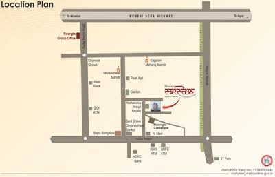 Roongta Shree Tirumala Swastik Apartment Images for Location Plan of Roongta Shree Tirumala Swastik Apartment 1