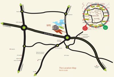 Project Image of 1390.0 - 1425.0 Sq.ft 2 BHK Apartment for buy in Rudraksh Lake Breeze Seshadri