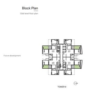 Project Image of 0.0 - 1590.91 Sq.ft 3 BHK Apartment for buy in Total Environment In That Quiet Earth Phase 2C