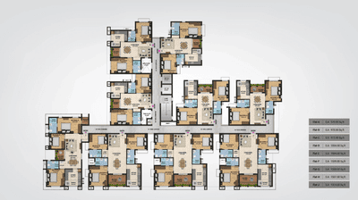 Project Image of 957.0 - 1615.0 Sq.ft 2 BHK Apartment for buy in Sristi Millennium
