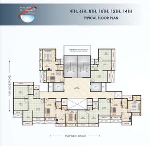 Project Image of 204.41 - 454.24 Sq.ft 1 BHK Apartment for buy in Majestic Planet