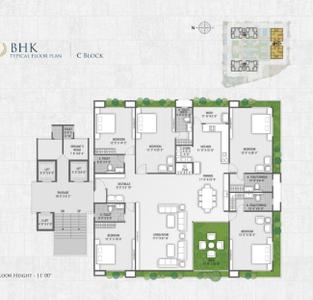 Project Image of 3755.0 - 4755.0 Sq.ft 4 BHK Apartment for buy in Western The Laurels