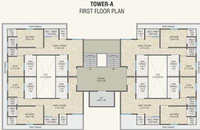 Project Image of 267.91 - 285.35 Sq.ft 1 BHK Apartment for buy in Shaniraj Maruti Nandan Residency