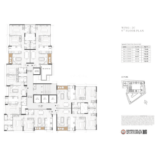 Project Image of 710.0 - 880.0 Sq.ft 2 BHK Apartment for buy in MS Central Park