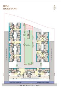 Project Image of 638.62 - 1124.29 Sq.ft 2 BHK Apartment for buy in K B Royal Luminous