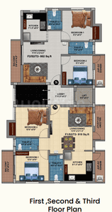 Project Image of 802.0 - 919.0 Sq.ft 2 BHK Apartment for buy in MP Maplewood