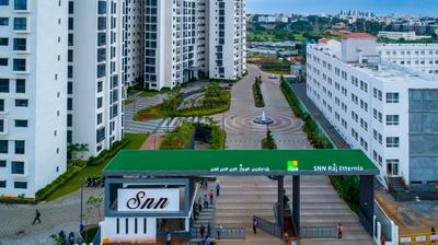 Project Image of 0.0 - 717.95 Sq.ft 2 BHK Apartment for buy in SNN Raj Etternia E Block Building 4