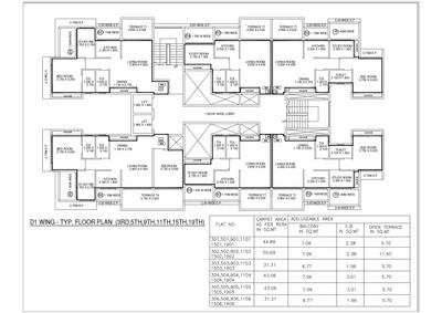 Project Image of 459.0 - 846.0 Sq.ft 1 BHK Apartment for buy in Tharwani Realty Ariana Phase III