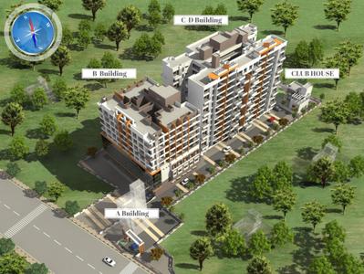 Project Image of 459.0 - 1313.0 Sq.ft 1 BHK Apartment for buy in Lunkad Akash Towers C And D