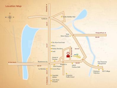 Project Image of 1135.0 - 1540.0 Sq.ft 2 BHK Apartment for buy in ABAD Golden Oak