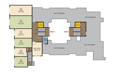 Project Image of 271.0 - 710.0 Sq.ft 1 RK Apartment for buy in Saish Sai Anandi Heights