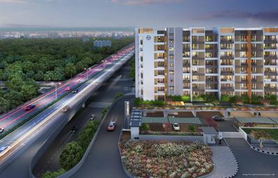 Project Image of 528.0 - 860.0 Sq.ft 2 BHK Apartment for buy in L And T Seawoods West Manor Tower A And B