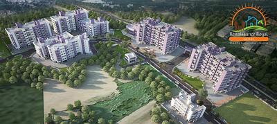 Project Image of 306.99 - 409.03 Sq.ft 1 BHK Apartment for buy in Shree Renaissance Royal Phase II