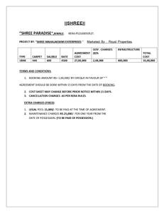 Project Image of 0.0 - 600.0 Sq.ft 1 BHK Apartment for buy in Shree Paradise