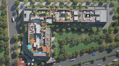 Project Image of 646.8 - 1102.55 Sq.ft 2 BHK Apartment for buy in Ranawat Aura Waters Phase II