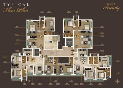 Project Image of 422.38 - 1006.75 Sq.ft 1 BHK Apartment for buy in Unique Serenity