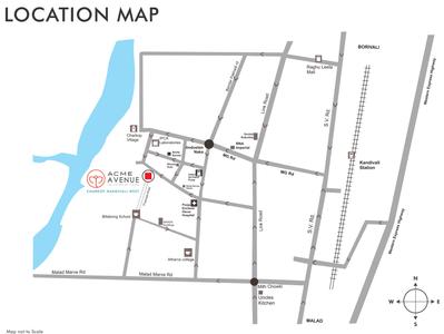 Project Image of 700.0 - 1056.0 Sq.ft 2 BHK Apartment for buy in ACME Avenue Wing B
