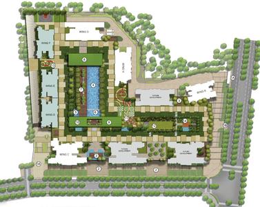 Project Image of 503.0 - 1314.0 Sq.ft 2 BHK Apartment for buy in Kalpataru Sector 5 Wing G and H