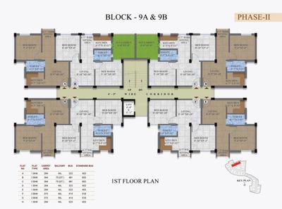 Project Image of 274.0 - 943.0 Sq.ft 1 RK Apartment for buy in Srijan Swapno Puron Phase II
