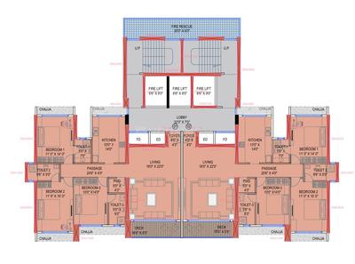 Project Image of 1515 Sq.ft 2 BHK Apartment / Flat for sale in Ghansoli for Rs. 17700000