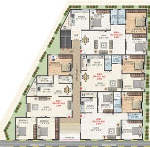 Project Image of 1231.0 - 1401.0 Sq.ft 2 BHK Apartment for buy in Aisiri Infra