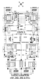Project Image of 0.0 - 1475.0 Sq.ft 3 BHK Apartment for buy in A R Chitra Apartment