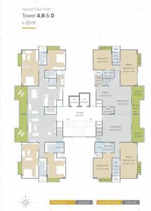 Project Image of 1975.0 - 4280.0 Sq.ft 3 BHK Apartment for buy in Lilleria Oakwoods