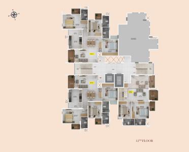 Project Image of 1162.0 - 2424.0 Sq.ft 2 BHK Apartment for buy in Varma Trident