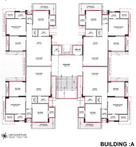 Project Image of 664.56 - 885.12 Sq.ft 2 BHK Apartment for buy in Madhav Sky Homes