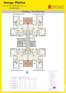 Project Image of 738.73 - 1523.09 Sq.ft 2 BHK Apartment for buy in Goel Ganga Platino