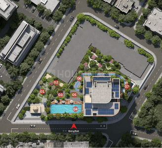 Project Image of 1169.39 - 1672.82 Sq.ft 3 BHK Apartment for buy in Mahindra BeaconHill