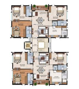 Project Image of 1740.95 - 2375.92 Sq.ft 3 BHK Apartment for buy in Babukhan Petals