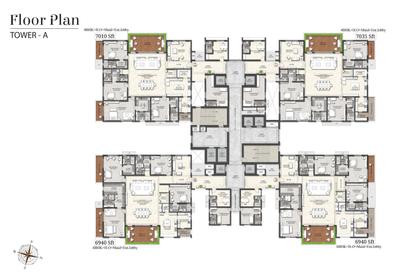Project Image of 5650.0 - 8090.0 Sq.ft 4 BHK Apartment for buy in Rajapushpa Presidentia