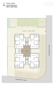 Project Image of 0.0 - 856.81 Sq.ft 3 BHK Apartment for buy in R M Emerald 44