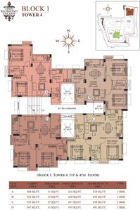 Project Image of 499.0 - 1093.0 Sq.ft 1 BHK Apartment for buy in Eden Richmond Enclave